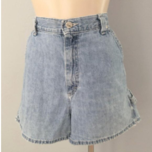 vintage 80s riveted Lee carpenter denim high waist